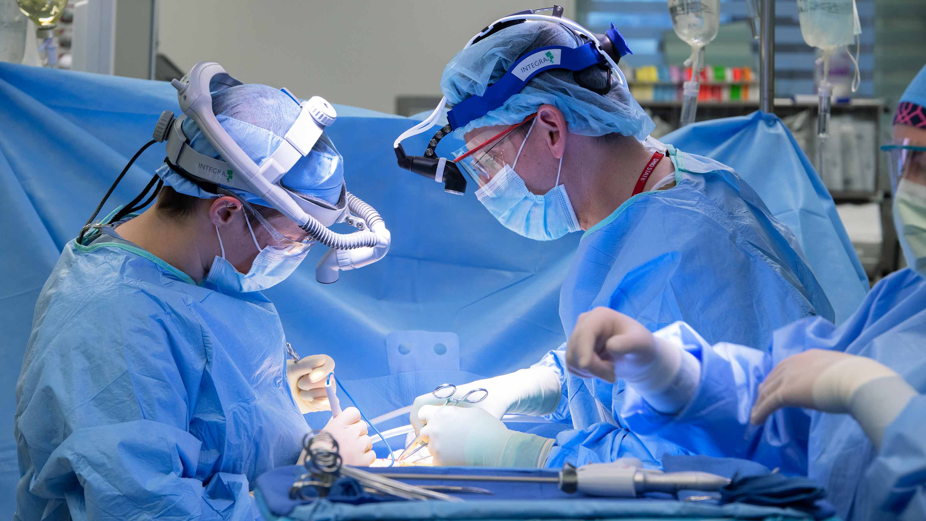 Dr. Pawlik with his team during a surgery