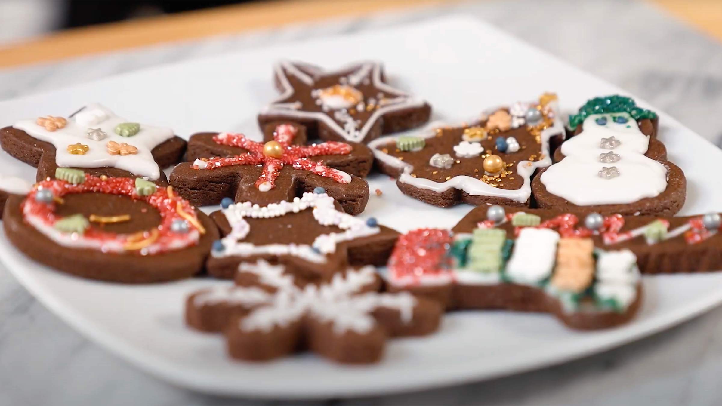 Recipe from our chefs: Cocoa cut-out holiday cookies