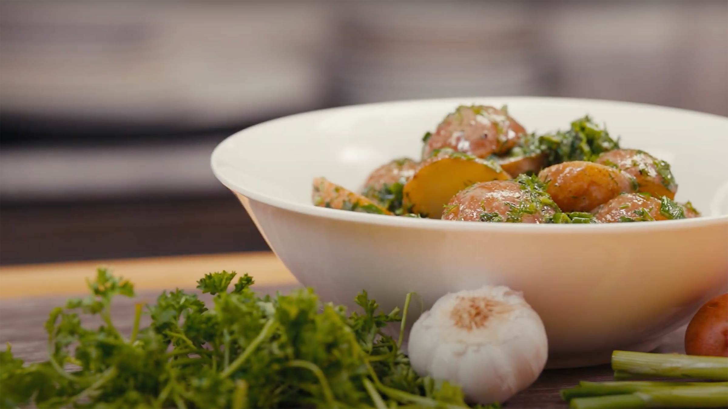 Recipe from our chefs: Red potato salad without mayo