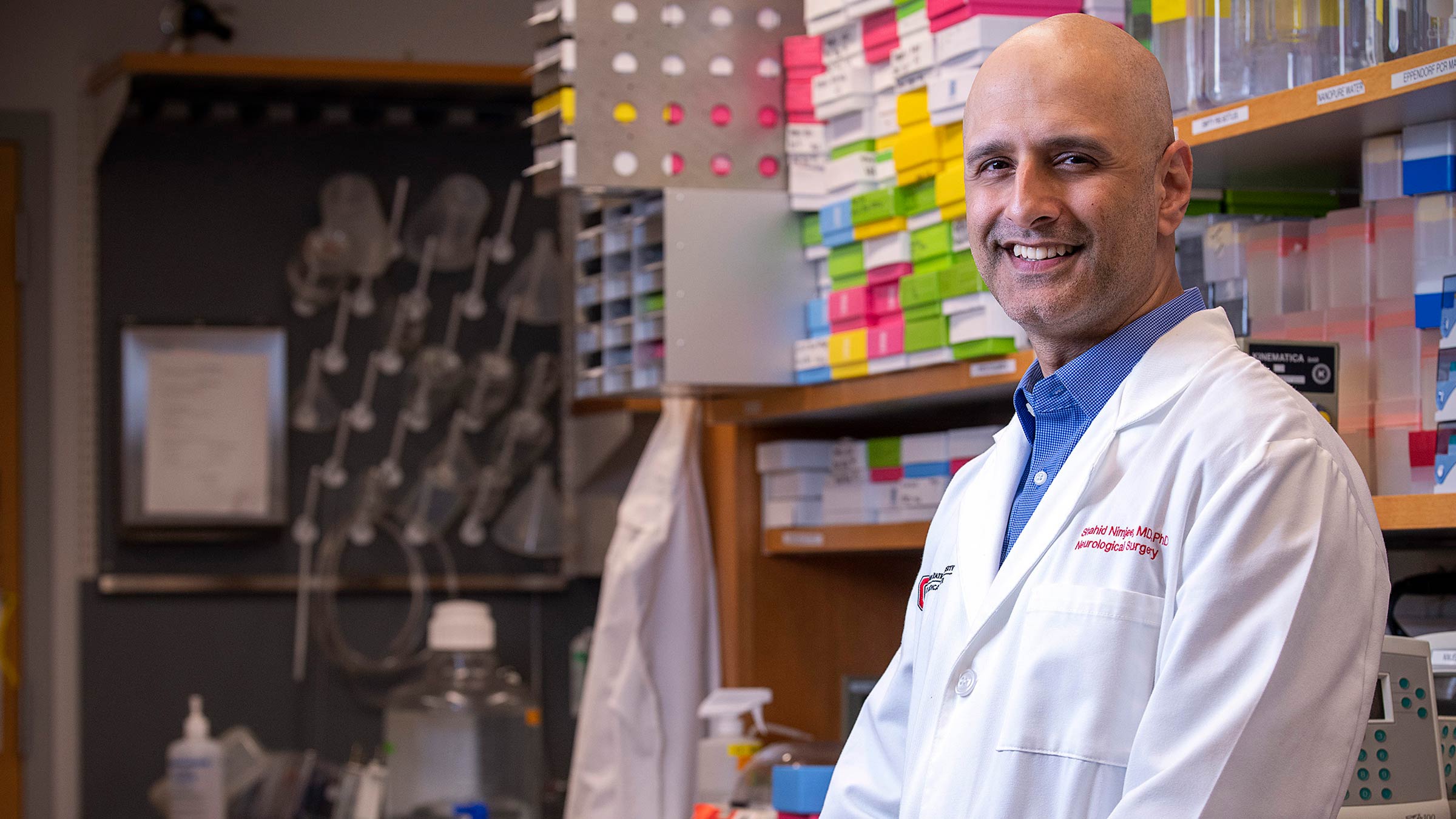 Ohio State neurologist Shahid Nimjee, MD, PhD