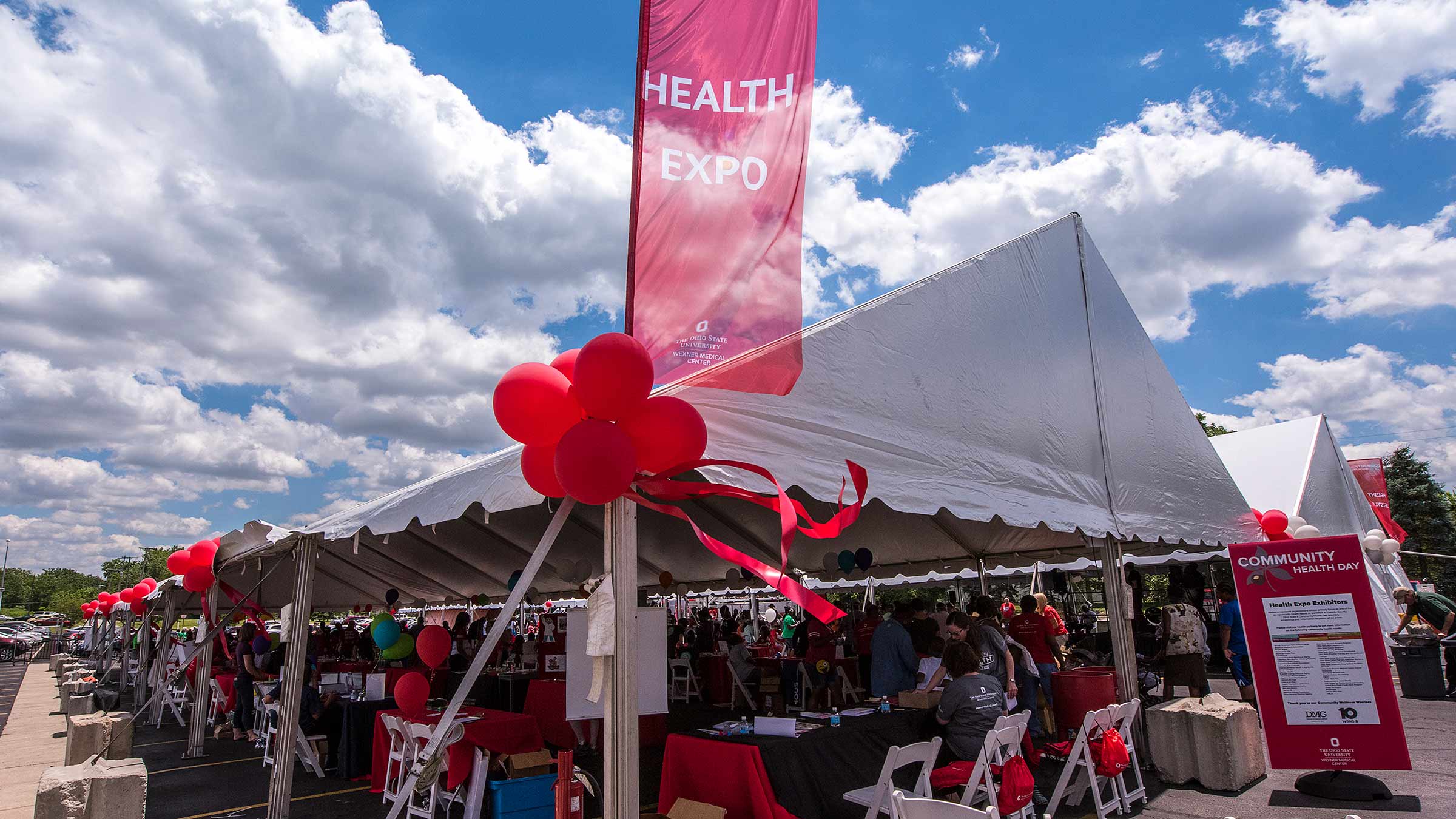 Health expo tents