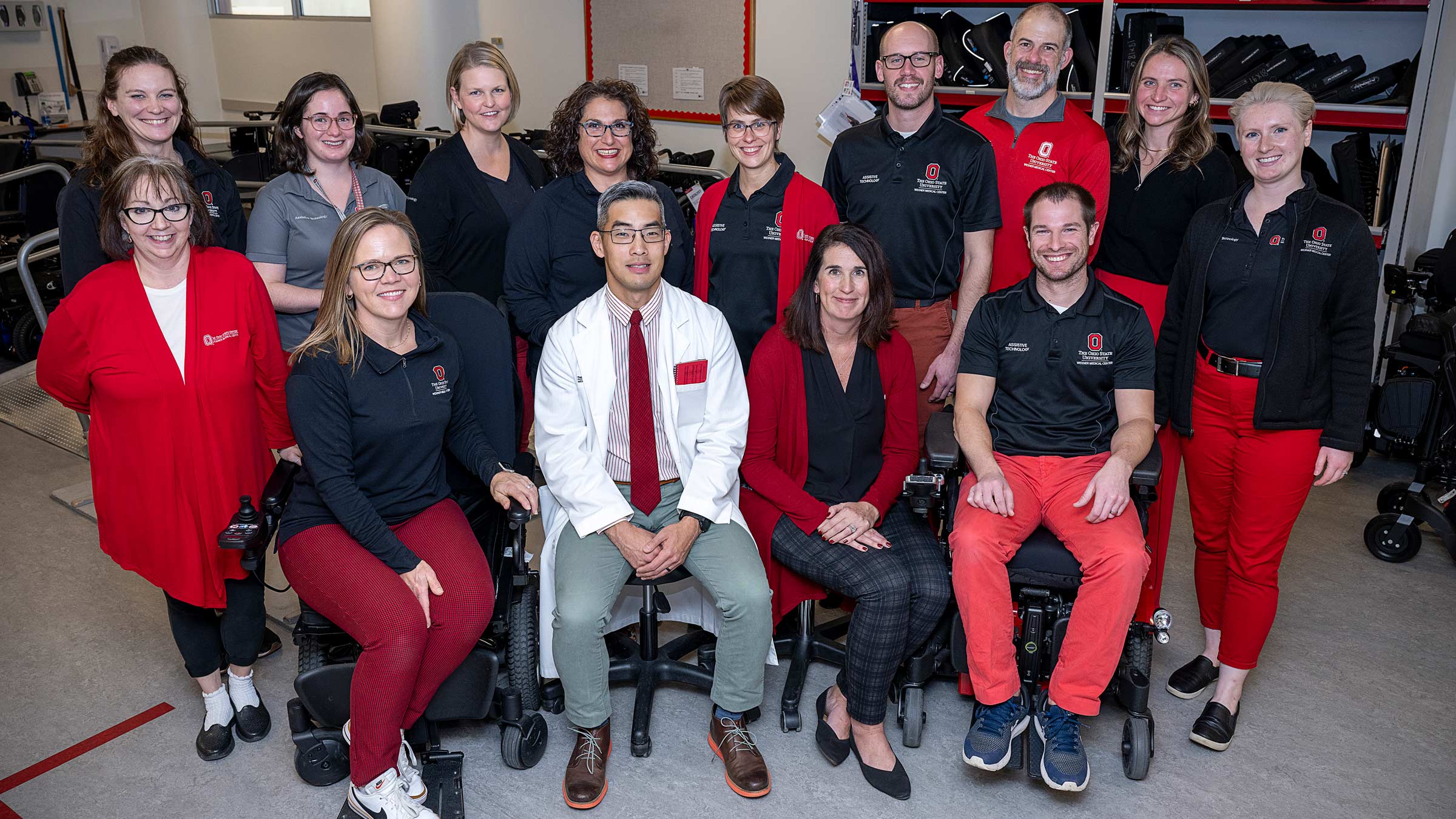 Daniel Kim, MD, and his team at Ohio State's Assistive Technology Center