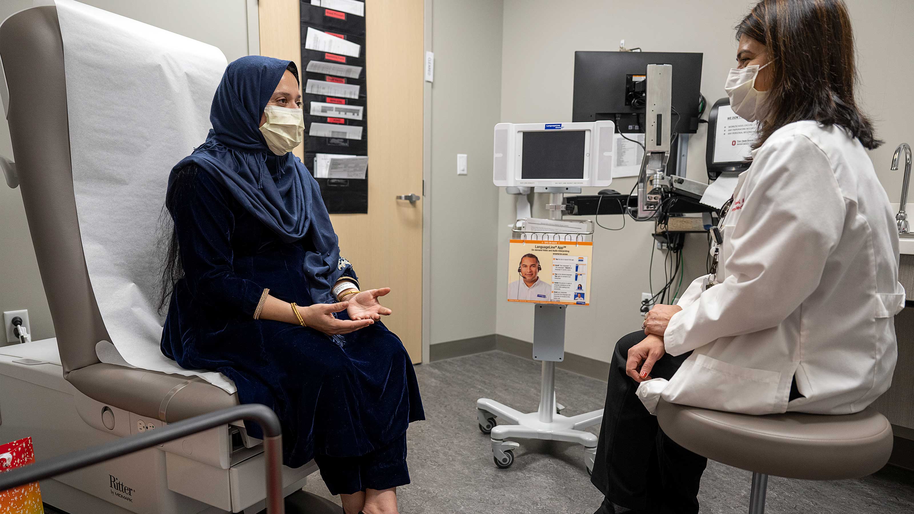 Bridging the language barriers of foreign-born patients