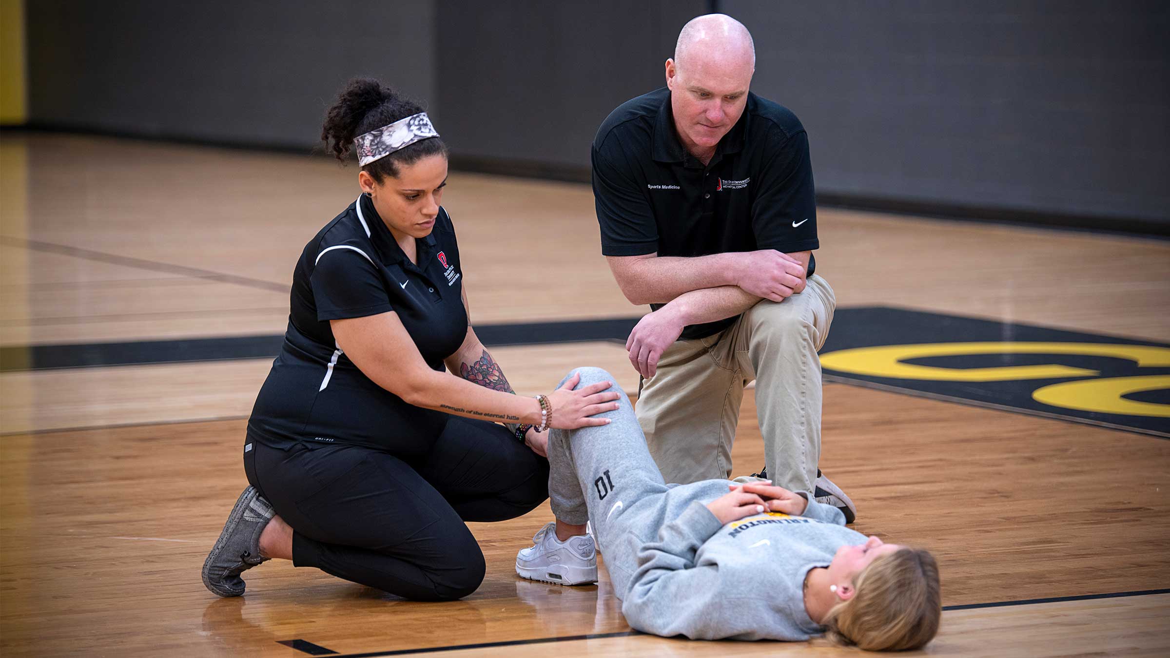 How Ohio State athletic trainers treat sports injuries through community partnerships