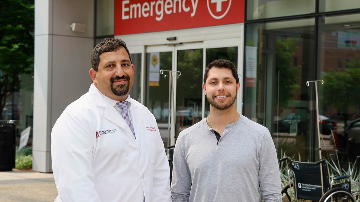 Grad student recovers from massive stroke Ohio State Health & Discovery