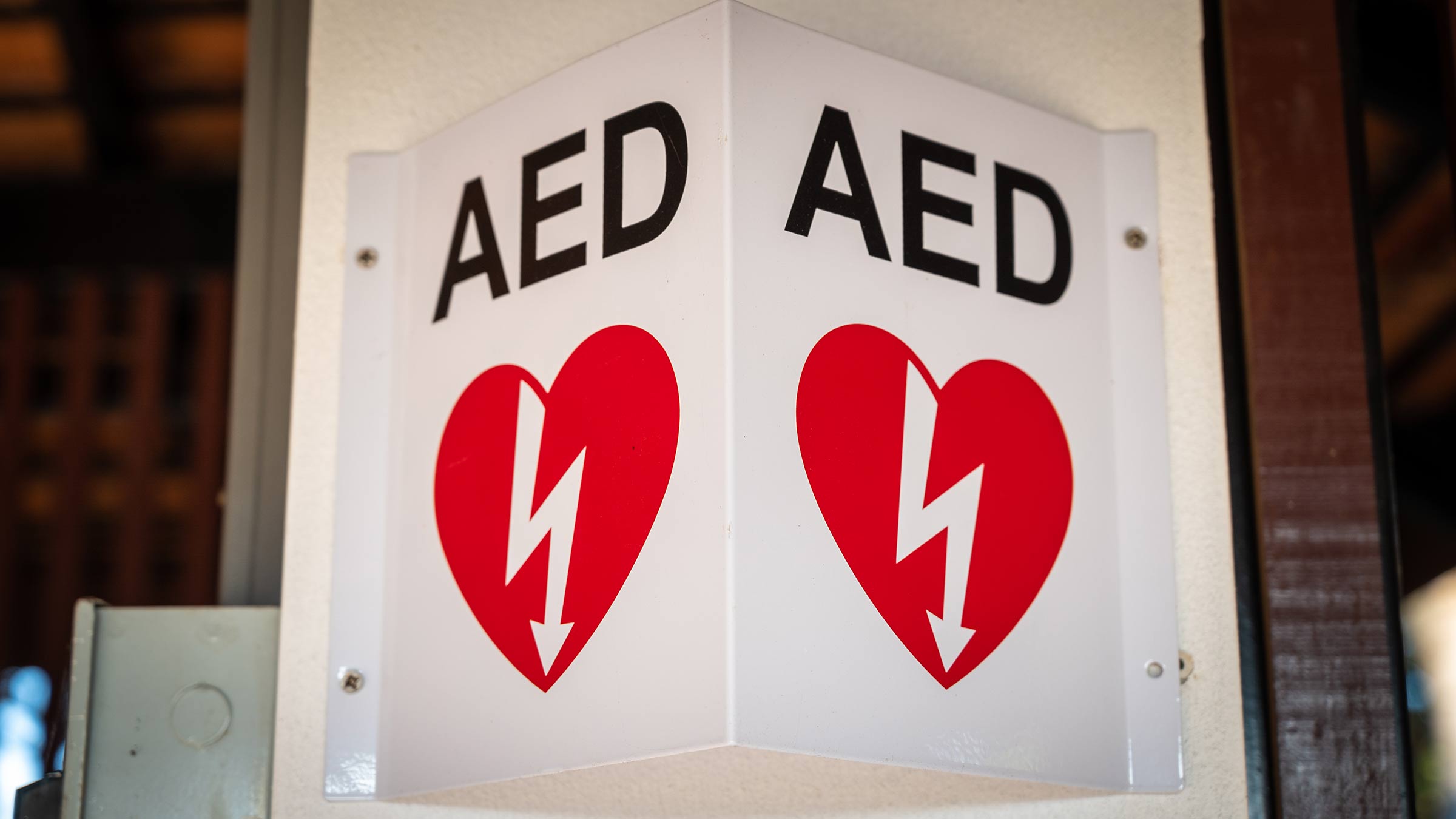 Knowing where an AED is located can save time and lives