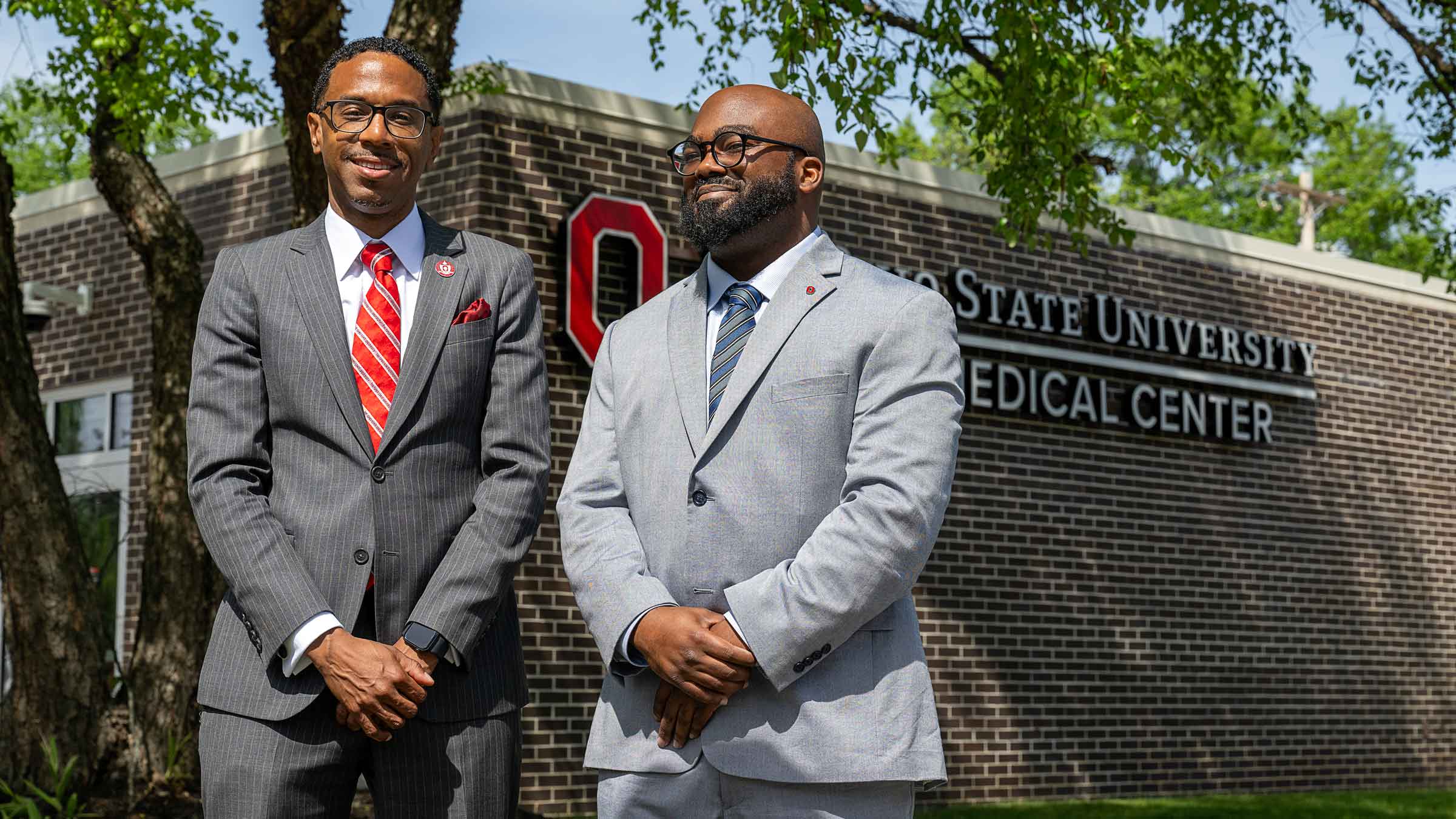 Dr. Joshua Joseph at the opening of Ohio State’s Healthy Community Center