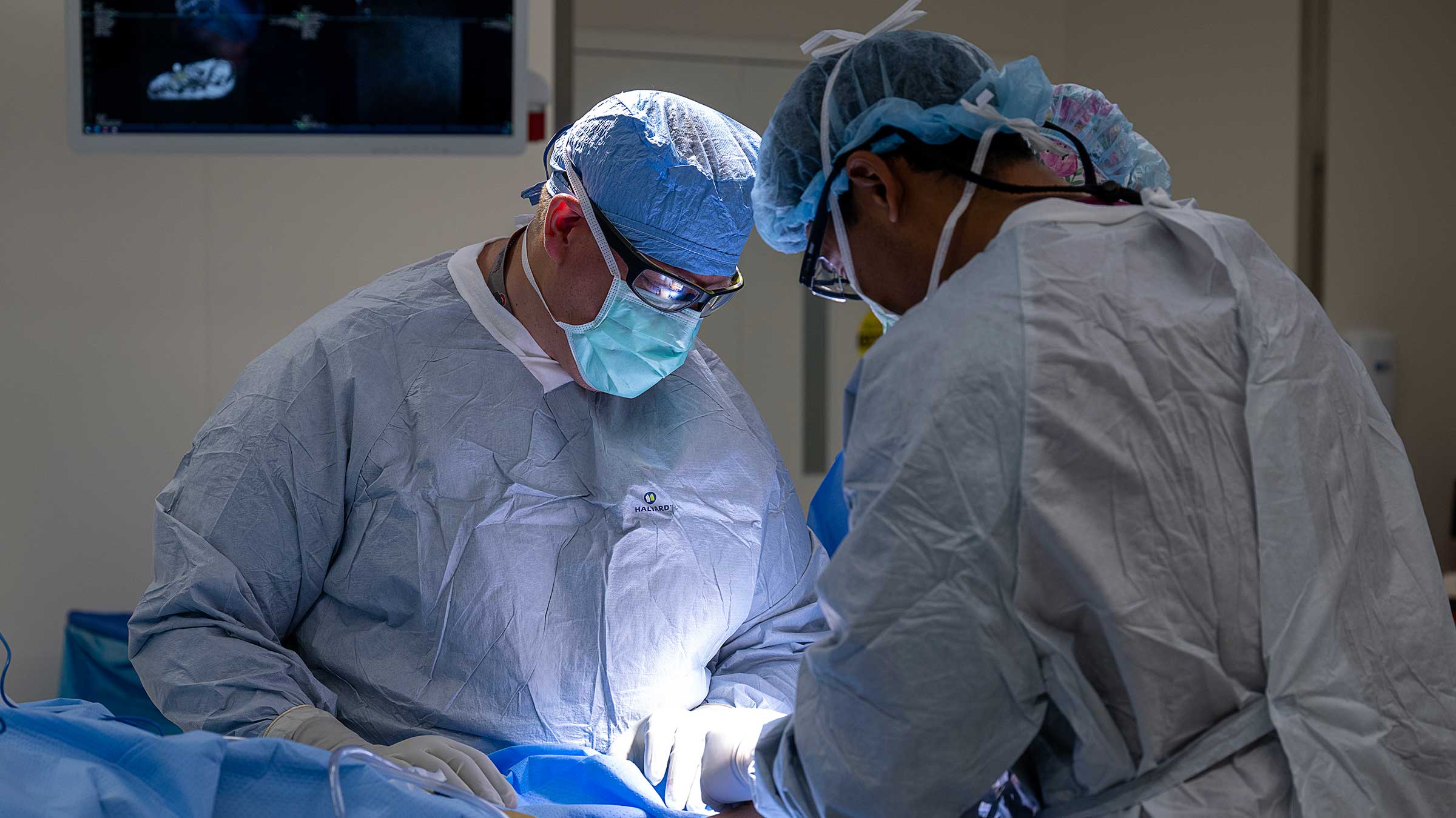 Dr. Mayerson performing a surgery