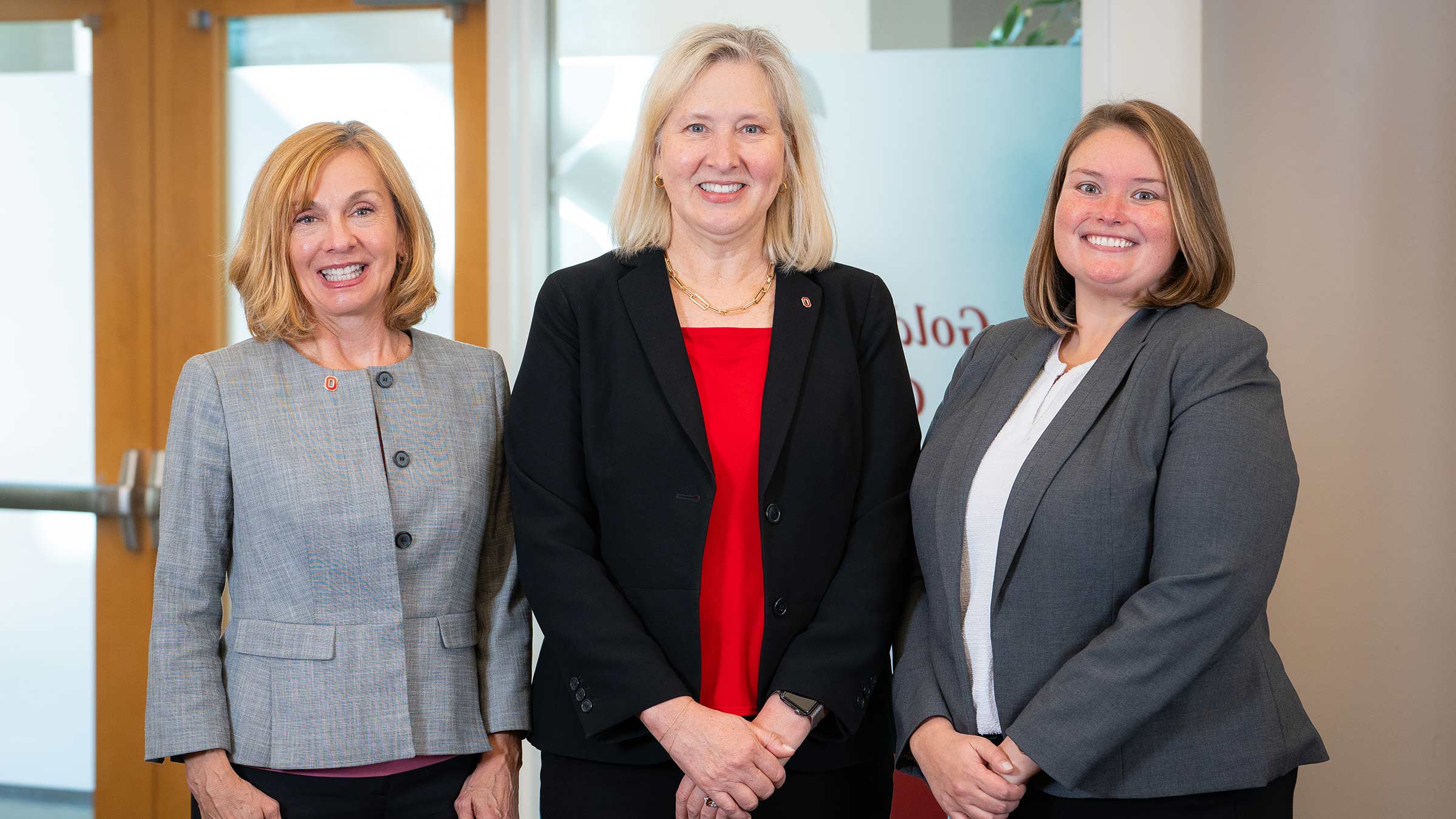 Mary Beth Happ, Karen Rose and Morgan Fitzgerald