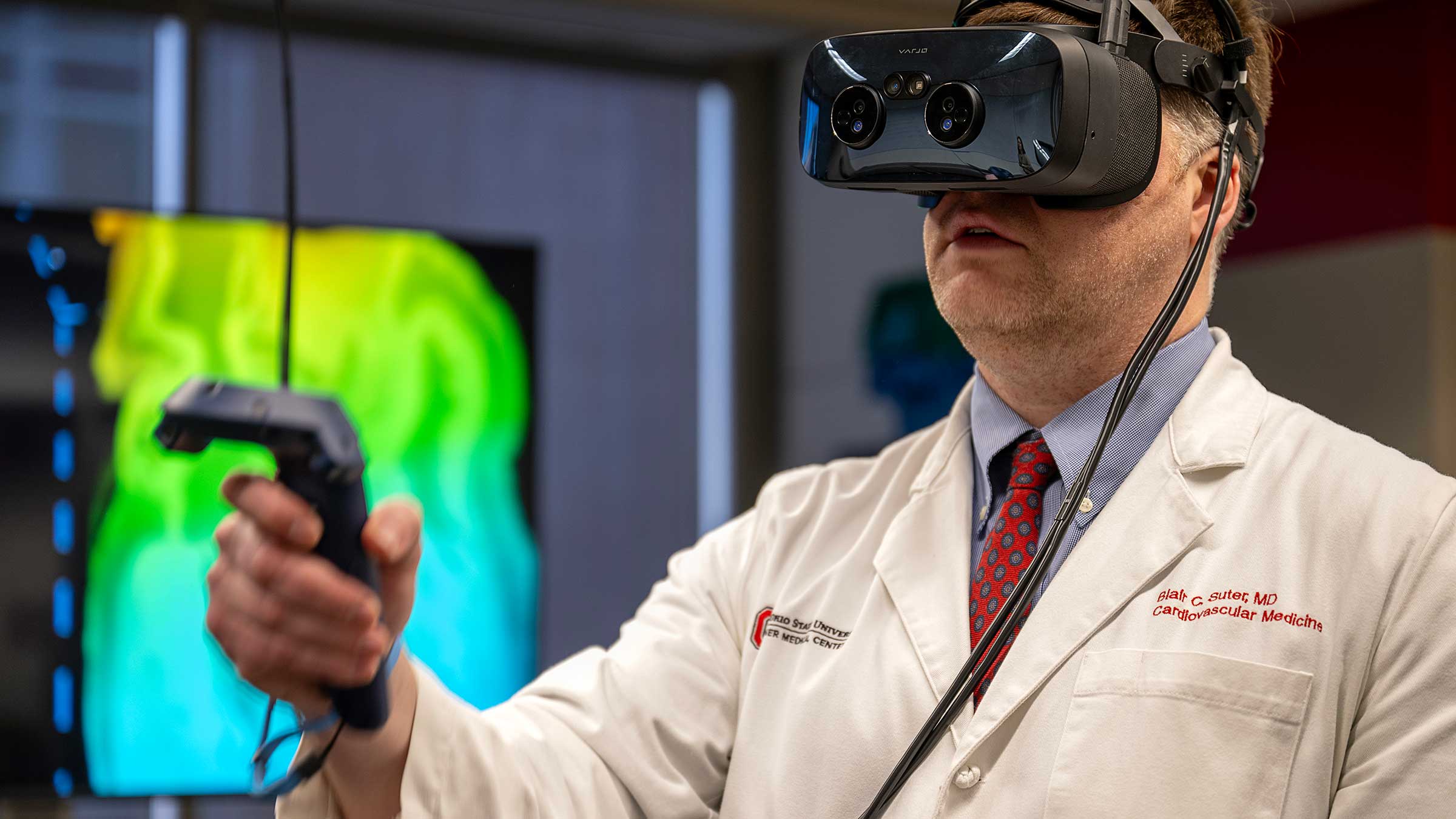 Glimpsing the future of medicine through high-tech virtual reality