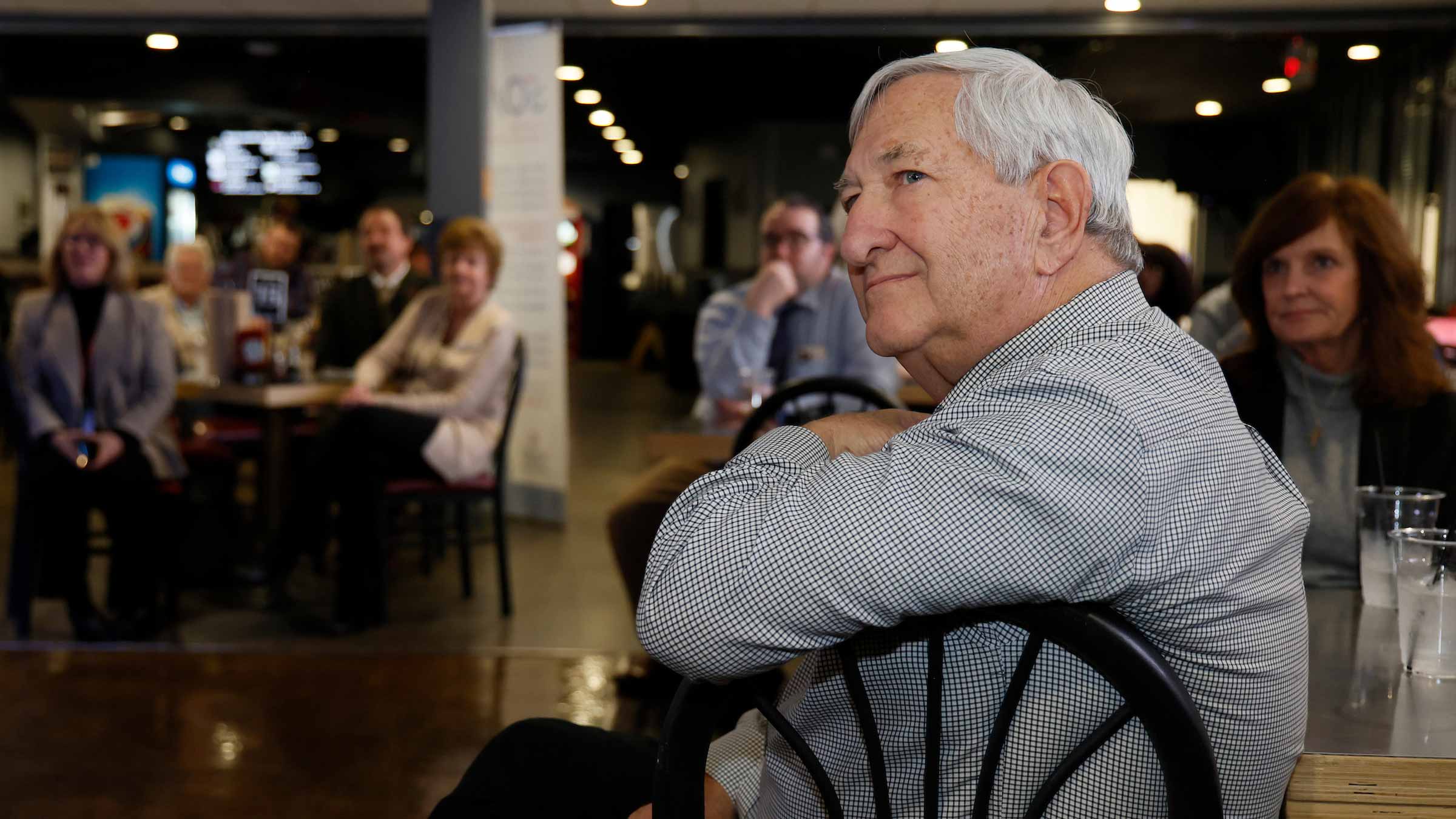 Alan Stockmeister listening to the SOAR presentation
