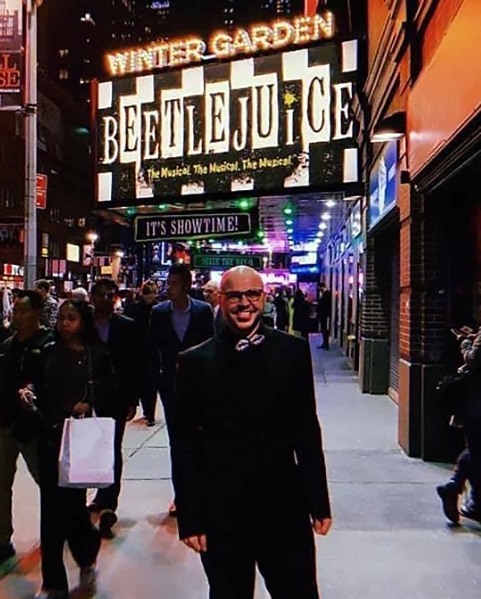 Nicholas Bader on Broadway