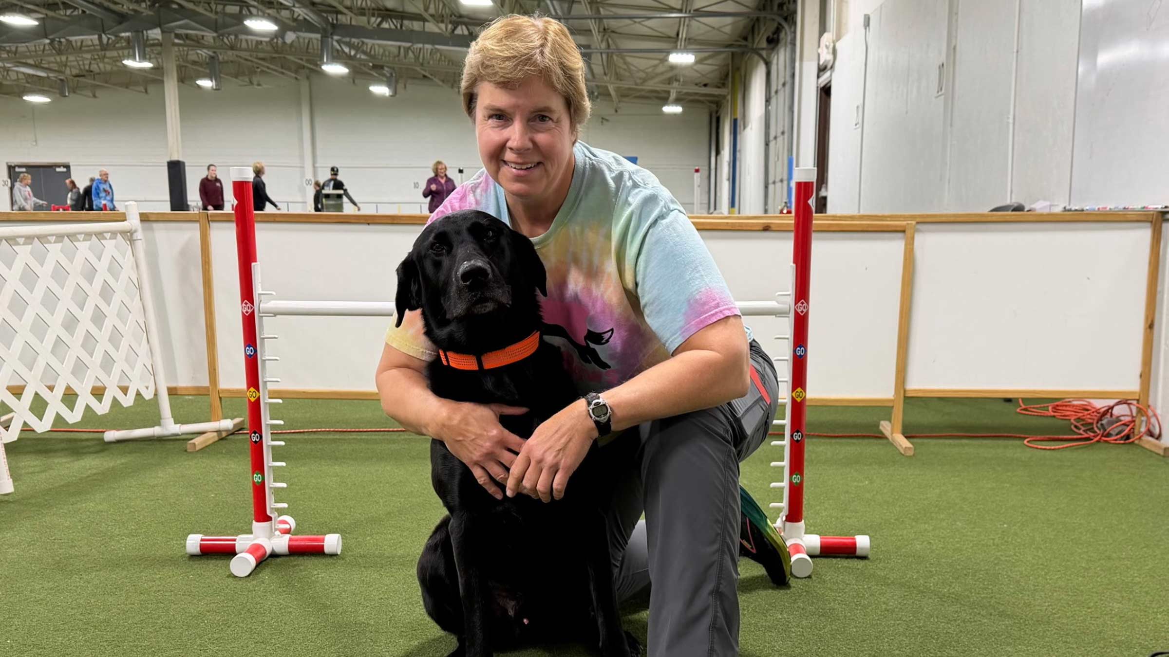 PRP treatment helps dog agility trainer thrive after knee injury