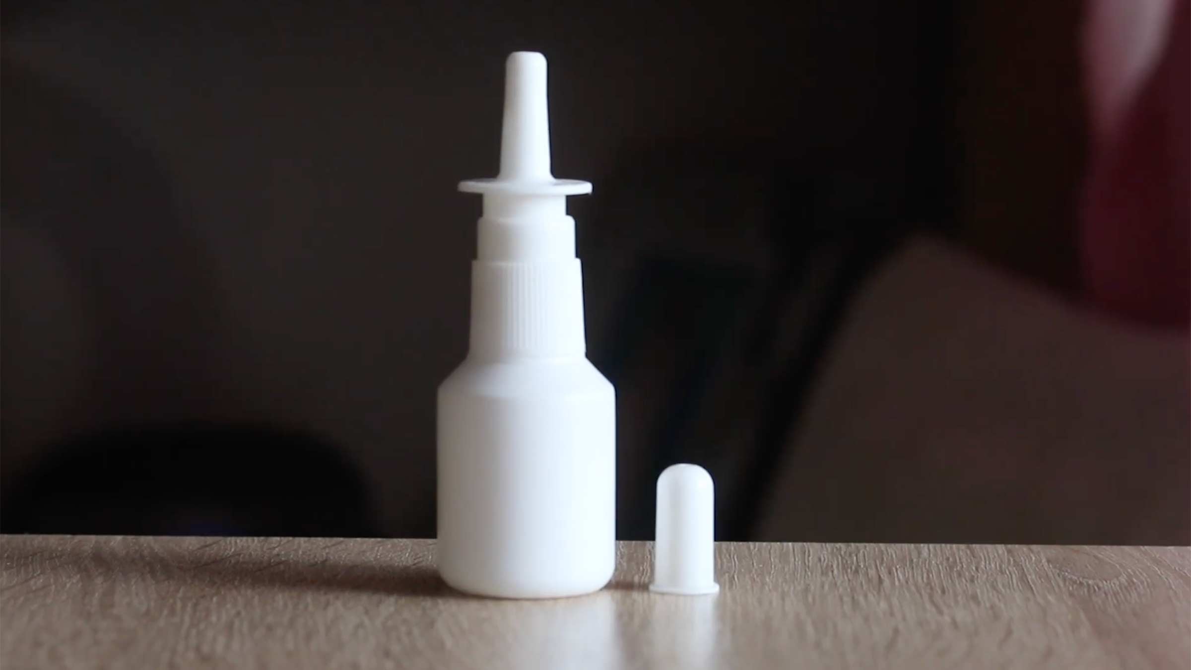 Nasal spray bottle