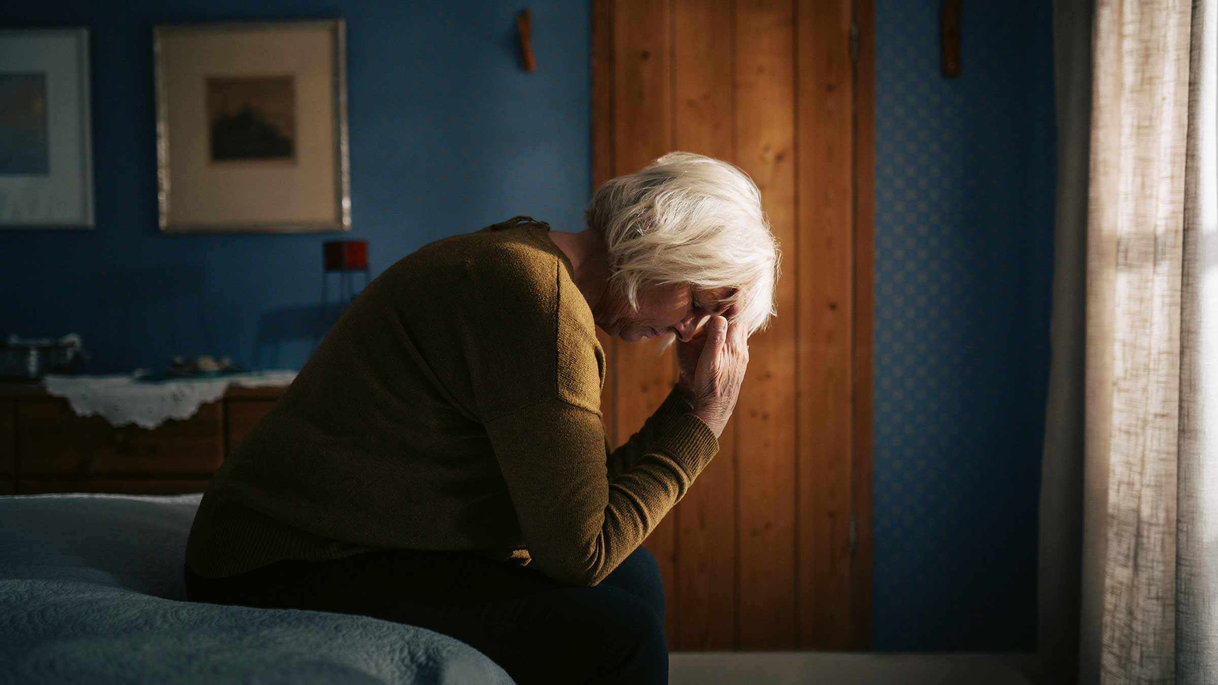 Does depression worsen with aging?