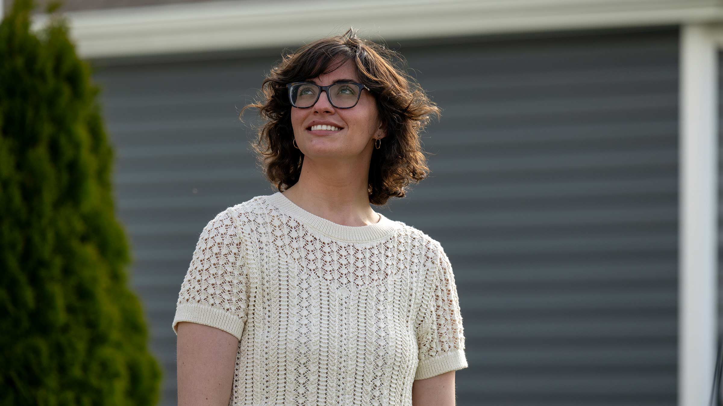 Breast cancer survivor, Caitlin Conner
