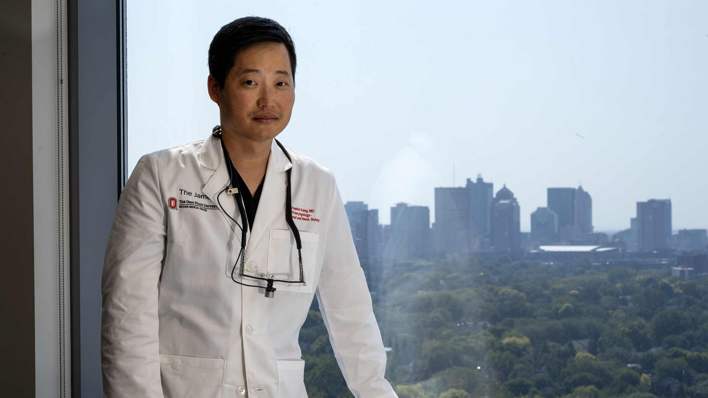 Head and neck cancer surgeon, Dr. Steven Kang